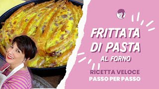 Frittata di pasta al forno  ricetta napoletana  Antonietta Polcaro [upl. by Armilla]