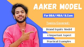 What is the Aaker Model  Explained for BBA  MBA in Hindi [upl. by Sascha]