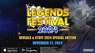 LEGENDS FESTIVAL 2024 Release DateDragon Ball Legends [upl. by Maude]