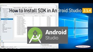 How to Install SDK in Android Studio  Install SDK  Android Developers [upl. by Ahsanat]