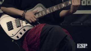 ESP Guitars EII STREAM BLK Demonstration featuring KOTADivided By One ÷1 [upl. by Valonia14]