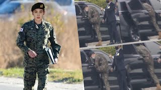 7 Minutes Ago Jimin BTS Surprises Fans at the Military Gate [upl. by Cordey]