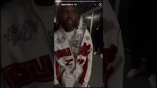 LIL DURK amp DOODIE LO BACKSTAGE BEFORE CONCERT DAYS BEFORE ARREST lildurk otf music [upl. by Acimak264]