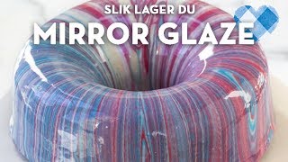 TRENDALARM Mirror glazekake Slik lager du ekstremt imponerende speilglasur  TINE Kjøkken [upl. by Kcirddes]