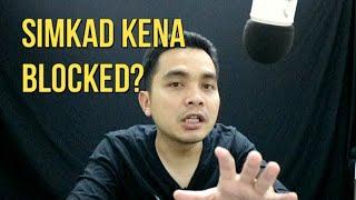 Simkad Onexox Kena Barred Apa Nak buat [upl. by Ander]