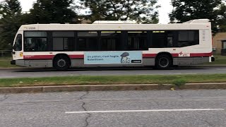 RTL Longueuil 2012 Novabus lfs C21206 on route ♿️14 heading towards Brossard REM [upl. by Assilav306]