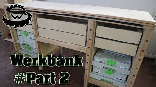 Werkbank Selber Bauen  Workbench DIY Part 2 [upl. by Anhavas]