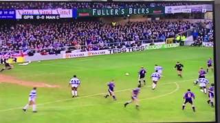 Worst 20 seconds of football QPR vs Man City 1993 [upl. by Enrobso]