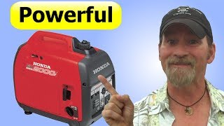 Small Portable Generator Emergency Power Backup  Powerful [upl. by Lilly591]