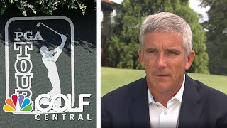 Commissioner Jay Monahan on how PGA Tour navigated struggles of 2020  Golf Central  Golf Channel [upl. by Ozkum]