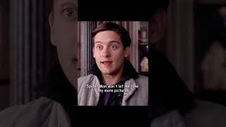 Peter Parker Get Firedfyp fy spiderman spiderman2 tobeymaguire super hero [upl. by Hahn]