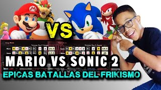 🤕 VOTANDO MARIO VS SONIC 2 EN FORMATO FMS  EBRDF K4by🤕  Mario vs sonic 2 reaccion [upl. by Topping]