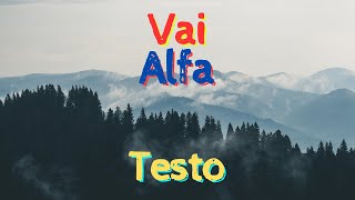 Alfa  Vai  Testo [upl. by Ibob]