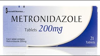 ميترونيدازول أقراص مضاد حيوى واسع المجال Metronidazole Tablets Broad spectrum antibiotic [upl. by Stockton]