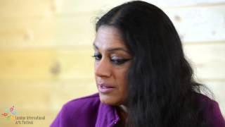 Shobana Interviews for LIAF 2013 [upl. by Annuhsal]