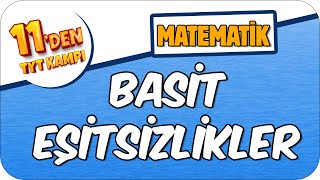 Basit Eşitsizlikler  11den TYT KAMPI 2023 [upl. by Lynnet424]