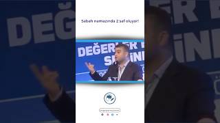 Sabah namazında 2 saf oluyor [upl. by Cogswell]