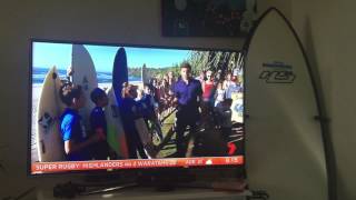 sunriseon7 weather at coolum beach Qld may 2017 [upl. by Acemat]