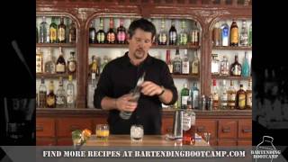 How to make a Southern Screwdriver Cocktail  Drink recipes from Bartending Bootcamp [upl. by Dduj831]