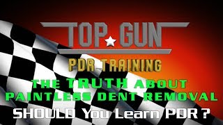 The TRUTH about learning Paintless Dent Repair 3 Should you learn Paintless dent repair [upl. by Norrag]