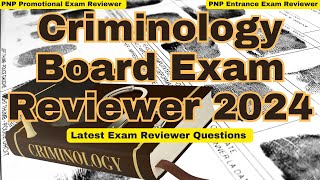 Criminology Board Exam Reviewer Criminology Part 1 [upl. by Girvin41]