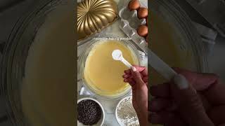 Chocolate Chip Cream Cheese Pound Cake Recipe [upl. by Nauqan]