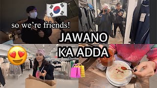 🇰🇷DOWNTOWN SHOPPING AT ZARA  ACC Tour [upl. by Gwenore]