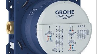 Grohe rapido smartbox installation  easy installation for plumber🛠️ [upl. by Malvin]