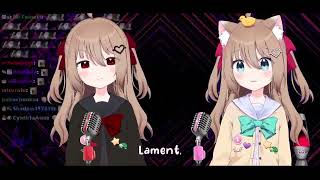 🎹 ver NeuroSama V3 sings In Hell We Live Lament feat Evil Neuro NeuroSama Karaoke Concert [upl. by Eberta]