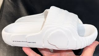 Adidas Adilette 22 Slides Crystal White [upl. by Walford889]