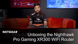 Unboxing the Nighthawk Pro Gaming XR300 WiFi Router by NETGEAR [upl. by Schwinn]