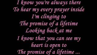 Kutless  Promise of a lifetime Lyrics [upl. by Siver]