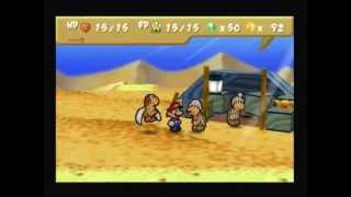 011 Paper Mario 100 Walkthrough  Bonk [upl. by Portwine]