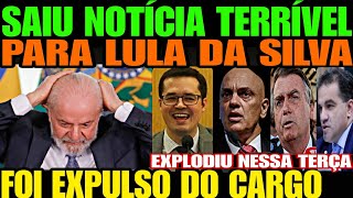 Bomba FOI EXPULSO DO CARGO LULA DA SILVA ACABA DE SOFRER DENÚNCIA E FOI CRITICADO P CONFRATARIA [upl. by Aidas]