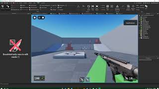 Edited Roblox fps template [upl. by Colinson]