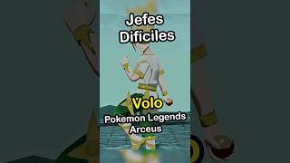 Jefes difíciles  Volo pokemon legends Arceus [upl. by Jasen650]