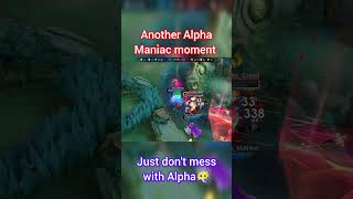 Just dont mess with Alpha😶‍🌫️ mobilelegends mlbb mlbbindia mlbbshorts alpha mlbbhighlights ml [upl. by Enomsed]