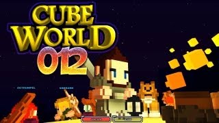 CUBE WORLD HD 012  Drei Helden jagen eine Mücke ★ Lets Play Cube World [upl. by Bik]