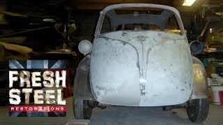 1961 BMW Isetta 300 Restoration Project [upl. by Ynnod]