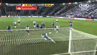 Corinthians 2  0 Boca Juniors Copa Libertadores 2012 [upl. by Acisej]