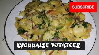 How to cook Lyonnaise Potatoes at homesimple recipe lyonnaise cooking potatoes [upl. by Ailido141]