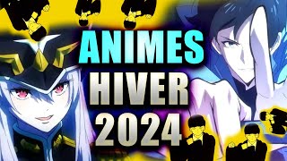 MON TOP DE TOUT LES ANIMES DHIVER 2024 [upl. by Yonatan]