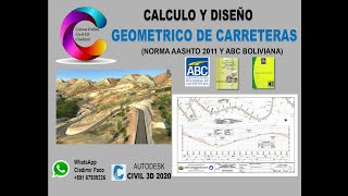 01 DISEÑO GEOMÉTRICO AASHTO 2011 Y ABC [upl. by Rex530]