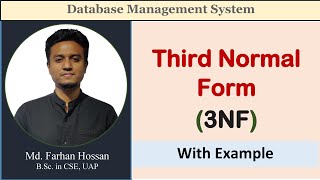 Lec 34  Third Normal Form  3NF  DBMS  Bangla Tutorial [upl. by Assila]