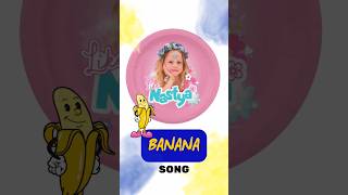 Like Nastya Song About Fruit Song Banana nastya english shorts [upl. by Enelhtak]