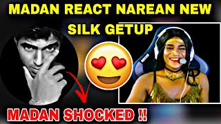 MADAN REACT NAREAN NEW GETUP 😂 SILUKKAA MADAN SHOCKED 😍madan bgmi madanop [upl. by Ellata979]