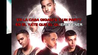 Cuatro Babys  Maluma ft Noriel Bryant Myers Juhn KARAOKE [upl. by Jorge]