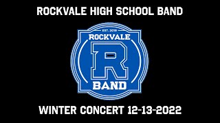 Rockvale High School Band Winter Concert 12132022 [upl. by Airad]