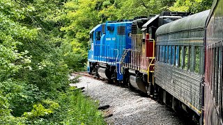 Tennessee Valley Railroad Museum  Delano Tennessee 8 hour round trip to Copperhill Tennessee [upl. by Enined491]