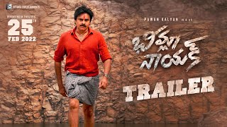 Bheemla Nayak Official Trailer  Pawan Kalyan Rana Daggubati  Trivikram  SaagarKChandra  ThamanS [upl. by Nairred870]